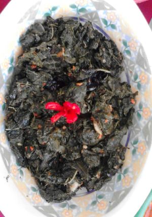 Foto resep Daun singkong ala alay