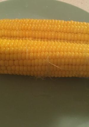 Főtt kukorica recept fotója