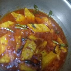 A picture of Khati chatpati dhokri.