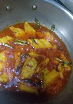 A picture of Khati chatpati dhokri.