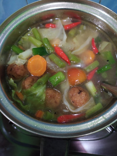Foto resep Sayur Sop Bakso Ikan