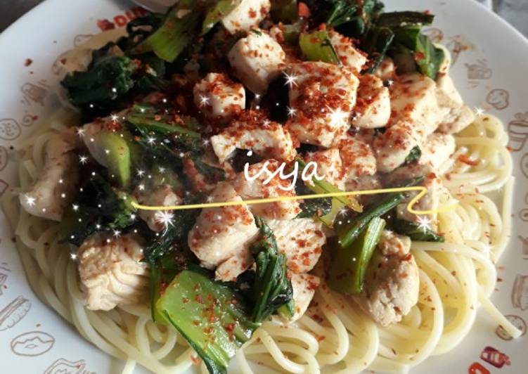 Resep Spagetti aglio lio ala ala (menu diet), Bisa Manjain Lidah