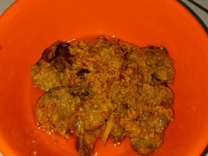 Cara Membuat Rendang ati ampela Wajib Dicoba