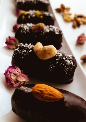 صورة لوصفة جوز الهند بالشوكولا (باونتي)