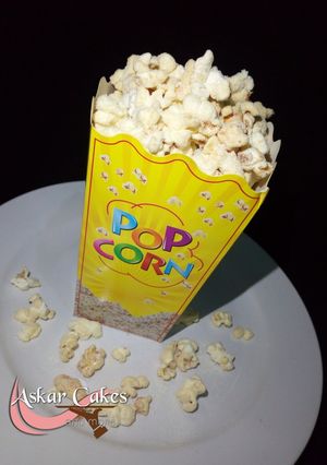 Pop corn ainihin hoton girkin