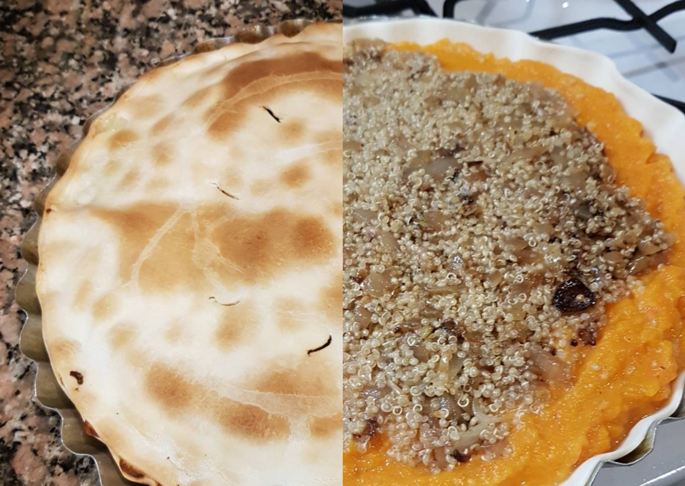 Tarta de calabaza y quinoa Deliciosa