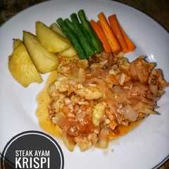 รูปของ Steak ayam krispi
