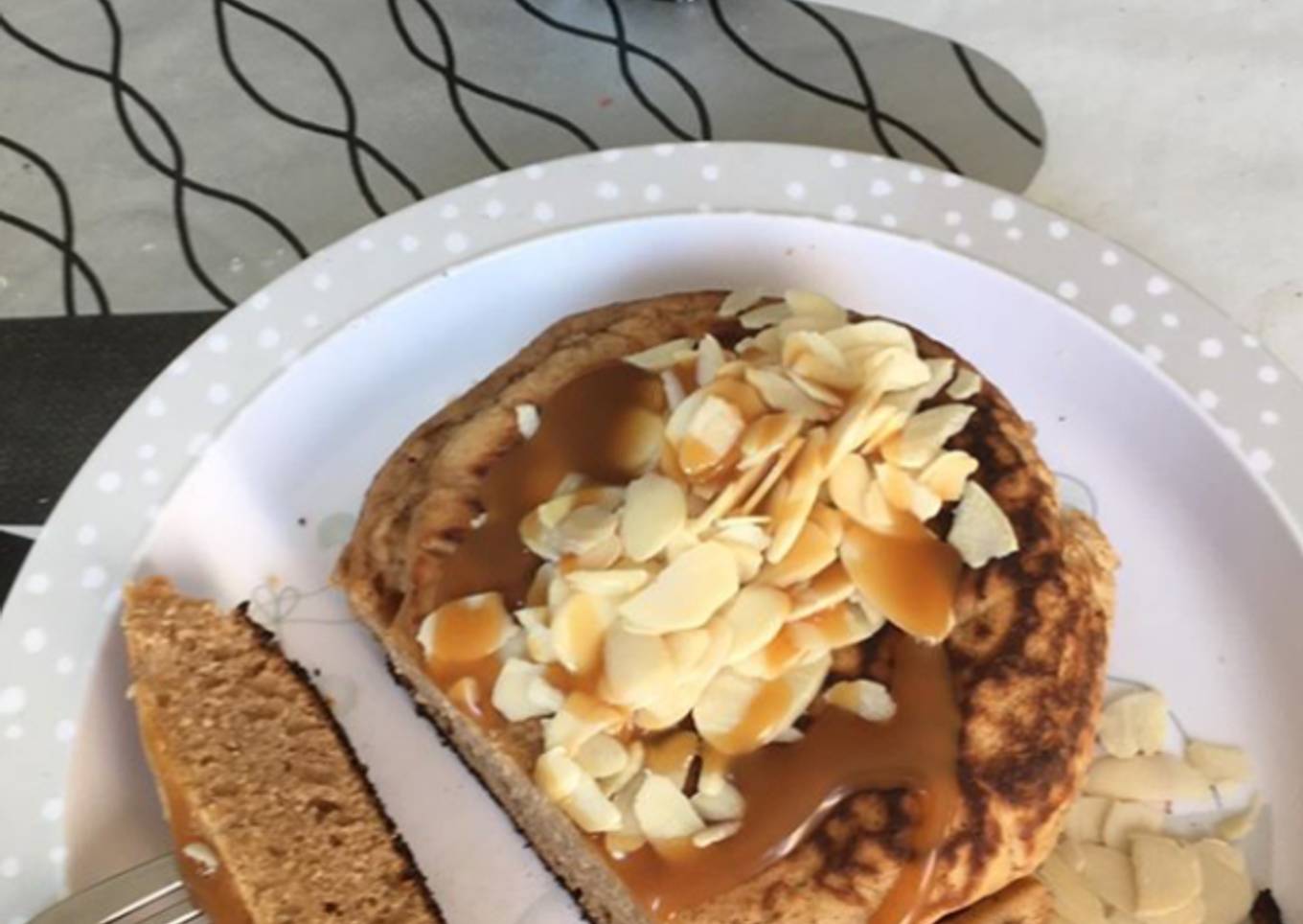 Pancakes a la farine de châtaigne