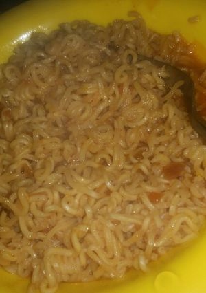 A picture of Jollof Noodles.