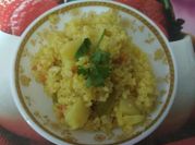 A picture of mix veg daliya
