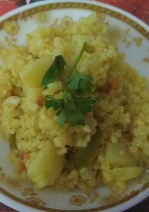 A picture of Veggie Daliya.