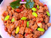 Gambar sambal daging pete