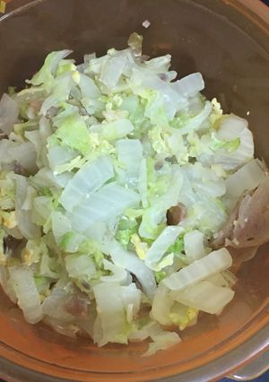 Foto resep Cah sawi putih