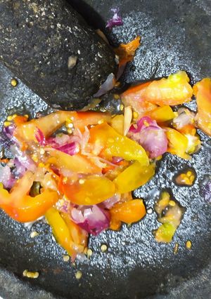 Foto resep 34. Sambal Mentah