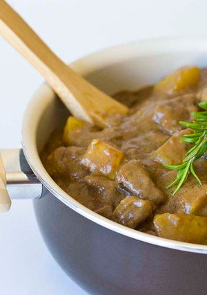A picture of Braised Venison.