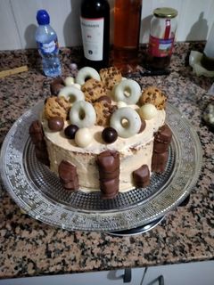 Una foto de Tarta de dulce de leche