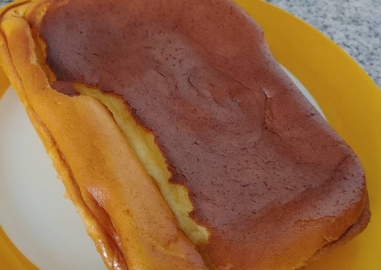 Tarta de queso en horno