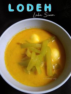 Foto resep Lodeh Labu Siam (Jipang)