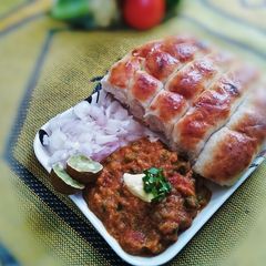 Paav bhaji A picture of Paav bhaji.