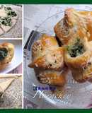 菠菜起司牛角