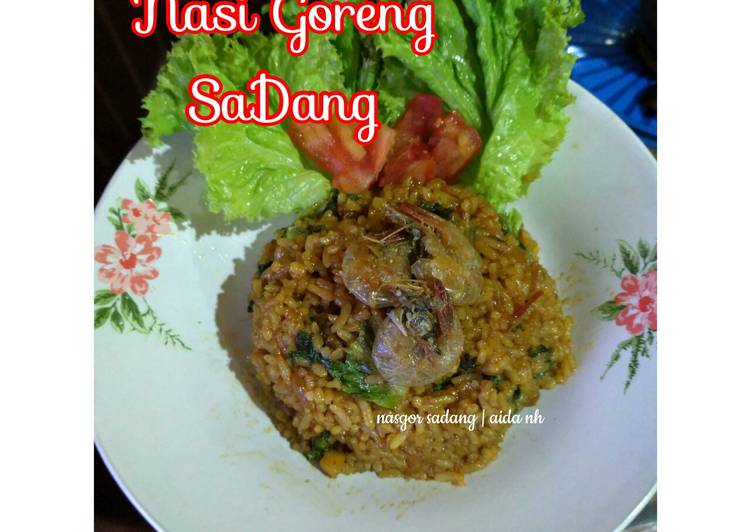Nasi goreng Sadang ala rumahan
