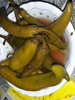 صورة لوصفة طريقه عمل فلفل مخلل