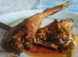Foto di Coniglio con Curcuma e Salsa di Soia al Forno