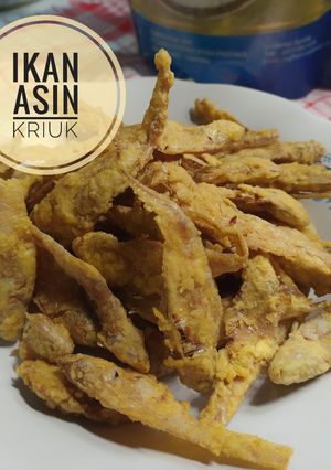 Foto resep Ikan asin kriuk