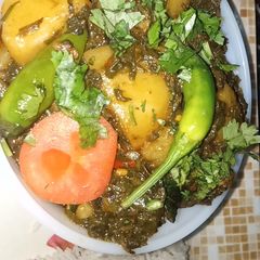 Aloo palak❤ A picture of Aloo palak❤.