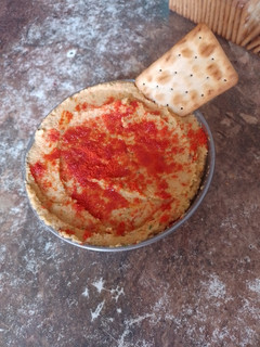 Una foto de Hummus de Garbanzos