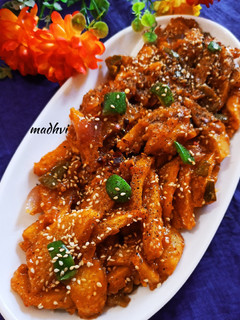 हनी चिली पोटैटो (Honey chilli potato recipe in hindi) रेसिपी मुख्य फोटो