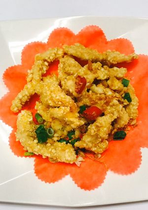 台式鹹酥魚柳條 的食譜成品照片