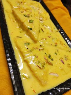 A picture of Instant Bread Rasmalai.