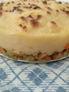 Una foto de Pastel de carne(seitán) vegano