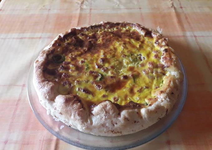 Pizza rustica alle zucchine