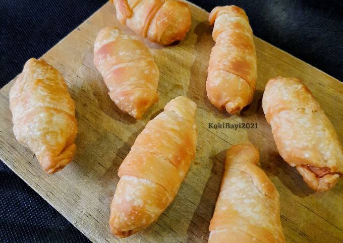 Pisang Molen Keju (Takaran Sendok)