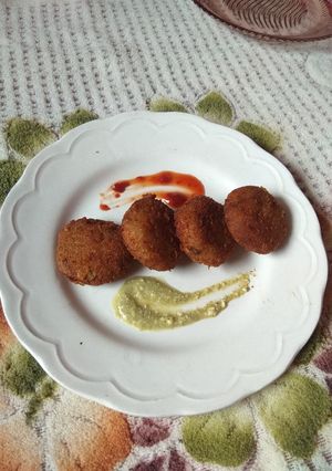 A picture of Bread corn tikki.