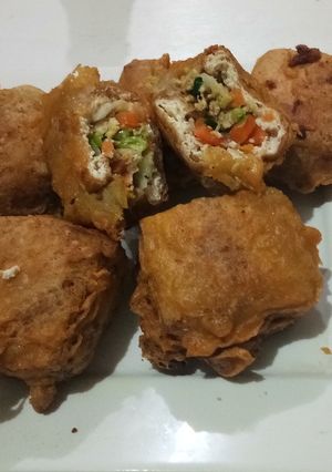 Foto resep Tahu kriuk isi sayur