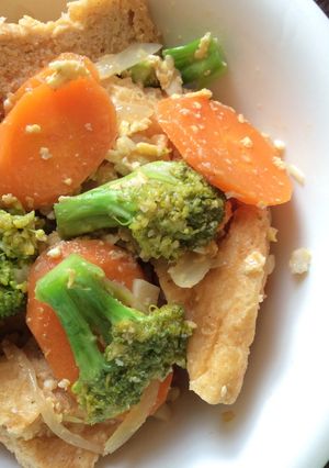 Foto resep Orak-arik tahu sayur