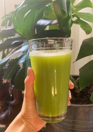 Una foto de Jugo verde desintoxicante