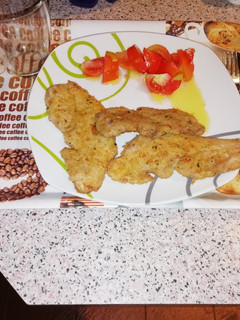 Una foto de Filetes de cerdo empanados