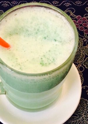 Hình của món Sinh tố sữa siro bạc hà.