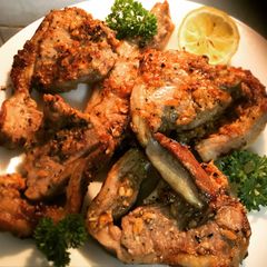 A picture of Marinated Lamb Chops.