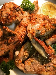 A picture of Marinated Lamb Chops.