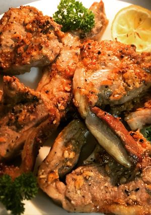 A picture of Marinated Lamb Chops.