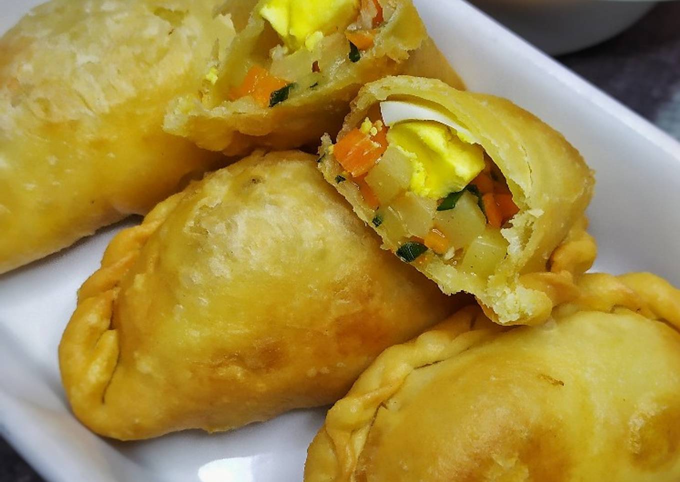 Pastel Isi Wortel, Kentang & Telur