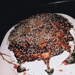 Vanilla chocolate cake A picture of Vanilla chocolate cake.