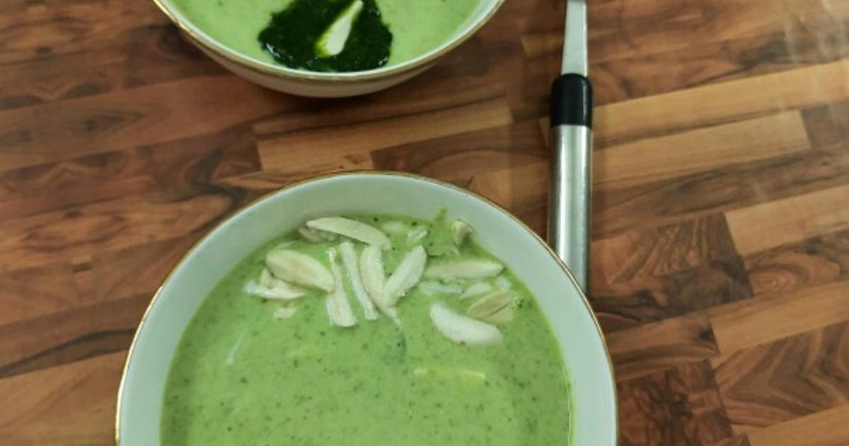 Spinach Almond Raita Recipe by renu bhasin - Cookpad
