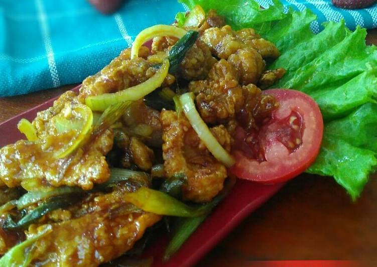 Ayam kecap ala papa saya 😆😆