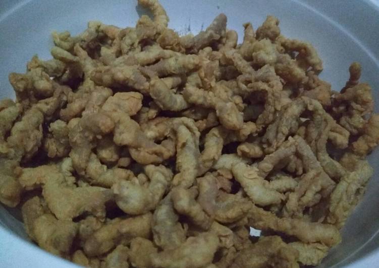 Keripik usus anti gagal